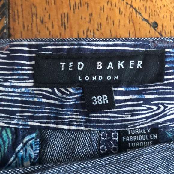 Ted Baker classic fit Brushed Trouser 38R new with tags. Retail $185. - Picture 2 of 11
